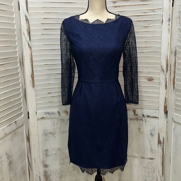 Cynthia Steffe Lace A-Line Dress - Picture 1 of 11